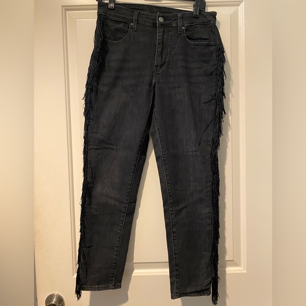 Levi’s Denim with fringe